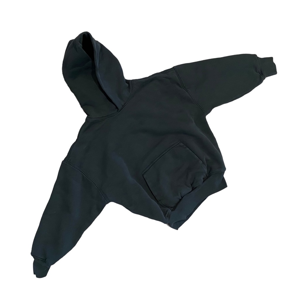 Yeezy Gap Kid's YZY Perfect Hoodie Black Sweatshirt Unisex Youth Medium New